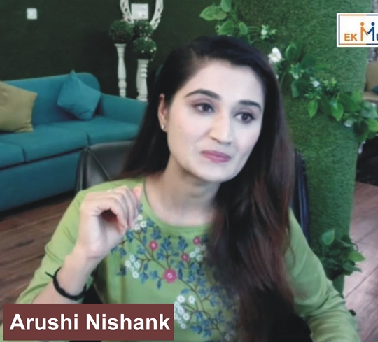 Environmentalist Arushi Nishank Spurs Thousands Of Women To Pick Up Sui Dhaga To Make Khadi Masks – Sets Sights On OTT Projects With Bollywood Bigwigs