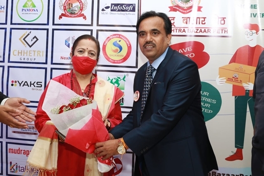 Ravi Chetre Honoured With Empower Direct Selling And Business Award