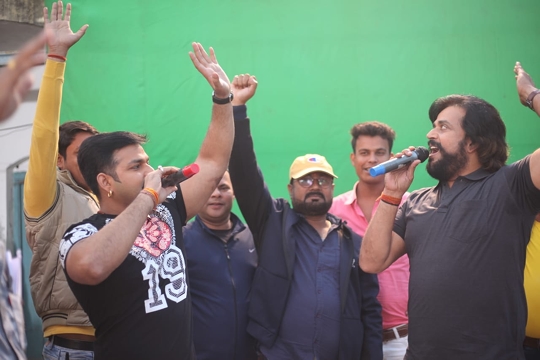 Mera Bharat Mahan Patriotic Film  of Ravi Kishan and Pawan Singh – Post Production Begins