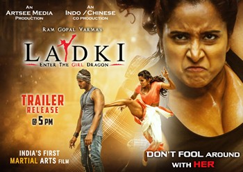 Ram Gopal Varma Pays Tribute  To Bruce Lee With Ladki – Enter The Girl Dragon