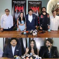 M4M (Motive for Murder) Hindi Film Title Teaser launched in Mumbai by Producer Director KC Bokadia, Director Mohan Vadlapatla, Heroine Jo Sharma USA, Hero Sambeet Acharya & Guest Rakesh Sabharwal