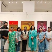 Group show of paintings  ‘Mantrakshare’ | ‘Bhakti and Shakti’ | artists Subhash Jamdade & Suresh Gosavi | in Jehangir