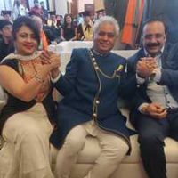 From USA, Eminent Scientist His Eminence Prof. Dr. Madhu Krishan  & Her Excellency Amb. Dr. Daljeet Kaur Of AUGP & UNUGP USA, Felicitated Awards To Nation Builders (Bharath Nirmaan Yogdaan Award)  To Commemorate 75th Republic Day Of India