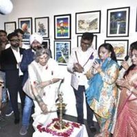 YELLOW CANVAS 2024- 4th Edition Of Group Art Exhibition Coordinated By Mr. Sohan Kumar Choudhary In Kamalnayan Bajaj Art Gallery