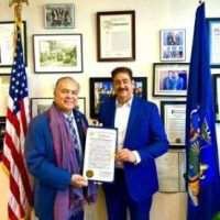 Dr. Sandeep Marwah Honored by New York State Assembly