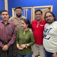 Song Ghar Aaja  Recorded For Producer Sanjaybedia Girgaonkar with  Singers  Larissa Almeida and Altamash Faridi