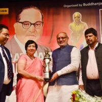 Governor Of Maharashtra  Presented The Bharat Ratna Dr. Babasaheb Ambedkar Awards 2024. Best Bollywood Activist To ASHFAQUE KHOPEKAR
