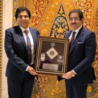 Dr. Sandeep Marwah Honored For Promoting Global Relations Through Art And Culture