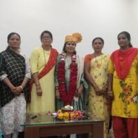 Special Honor To Sanghmitra Gaikwad On The Auspicious Occasion Of Gudi Padwa And Veershaiv Kaikya Maharaj Jayanti