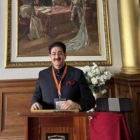 Dr. Sandeep Marwah Honored In Edinburgh, Scotland For Setting Ten World Records In Media And Education