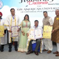 IAWA with AUGP,( USA) Felicitated Global Peace Ambassadors at Constitution Club on 2nd August 2025
