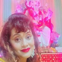 Angel Tetarbe  Reached Dubai After Ganpati  Celebration  In Mumbai