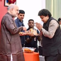 Advocate Vinay Kumar Dubey Meets Union Home Minister Amit Shah On New Year, Extends Greetings