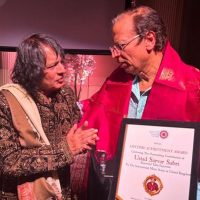 The Lifetime Achievement Award Was Presented To Renowned Tabla Exponent Ustad Sarvar Sabri (UK) For His Outstanding Contribution To The International Music Scene In The UK