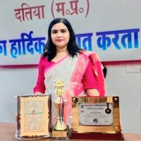 दतिया जिले की रीना गौतम को मिला भारत गौरव सम्मान l