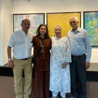 “WHISPERS IN THE WILD” An Exhibition Of Paintings By Vyoma Parikh At Jehangir Art Gallery