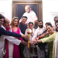 Popular Bollywood Actor And BJP Spokesperson Mukesh Tyagi, Along With Special Guest Aushim Khetarpal, Honored The Team Behind The Film ‘Hanuman Ansh’.